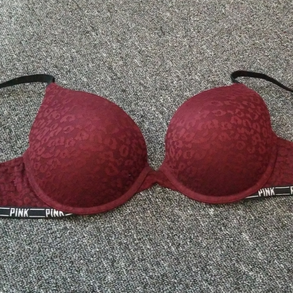 Pink Victoria secret bra